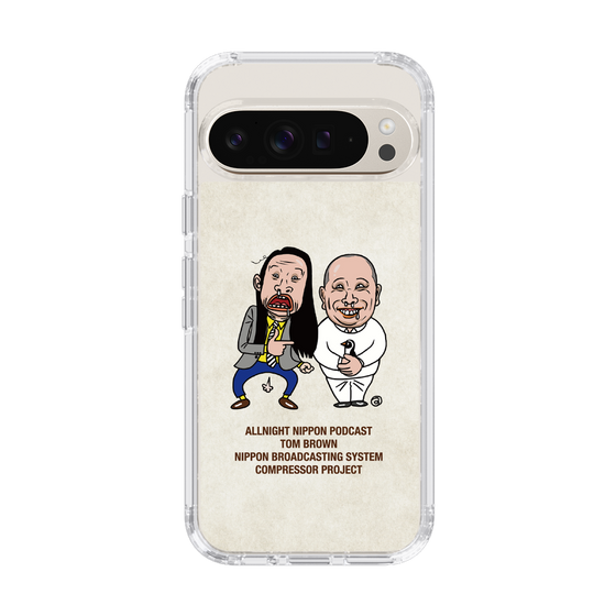 スリムプロテクションケース［ オールナイトニッポンPodcast[トム・ブラウン] アイボリー ］