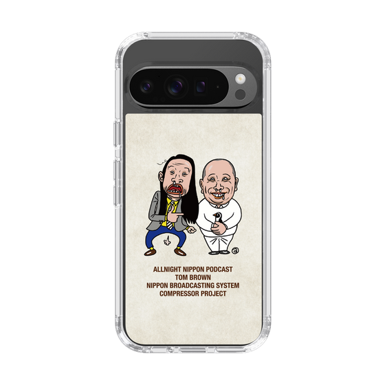 スリムプロテクションケース［ オールナイトニッポンPodcast[トム・ブラウン] アイボリー ］