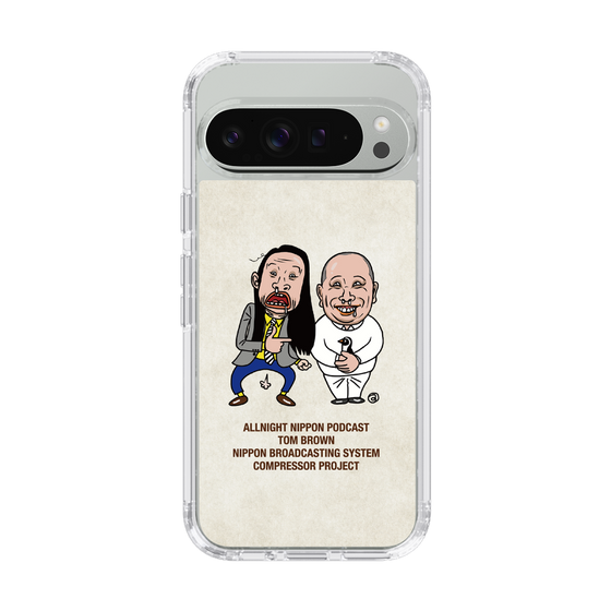 スリムプロテクションケース［ オールナイトニッポンPodcast[トム・ブラウン] アイボリー ］