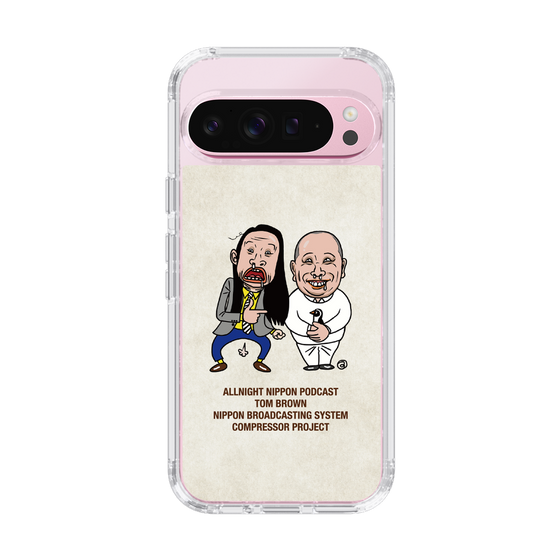 スリムプロテクションケース［ オールナイトニッポンPodcast[トム・ブラウン] アイボリー ］