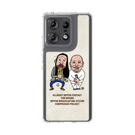 スリムプロテクションケース［ オールナイトニッポンPodcast[トム・ブラウン] アイボリー ］