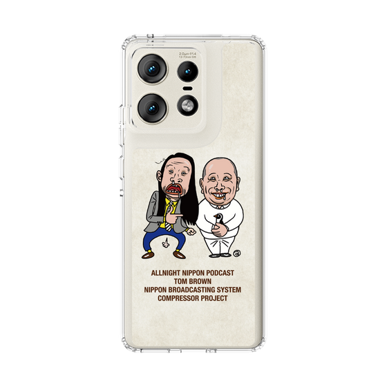 スリムプロテクションケース［ オールナイトニッポンPodcast[トム・ブラウン] アイボリー ］