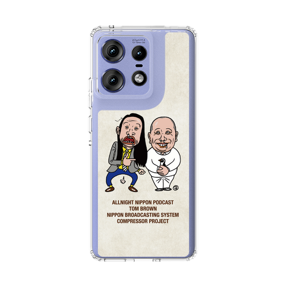 スリムプロテクションケース［ オールナイトニッポンPodcast[トム・ブラウン] アイボリー ］