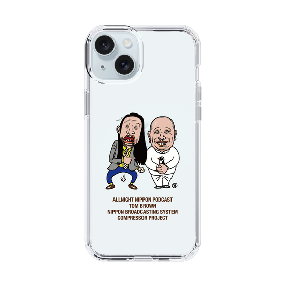 スリムプロテクションケース［ オールナイトニッポンPodcast[トム・ブラウン] クリア ］