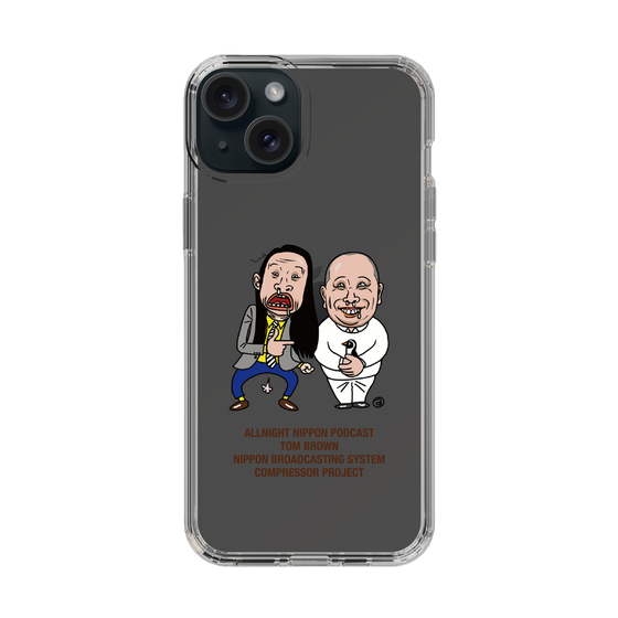 スリムプロテクションケース［ オールナイトニッポンPodcast[トム・ブラウン] クリア ］