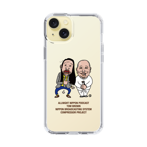 スリムプロテクションケース［ オールナイトニッポンPodcast[トム・ブラウン] クリア ］