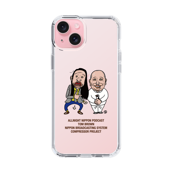 スリムプロテクションケース［ オールナイトニッポンPodcast[トム・ブラウン] クリア ］