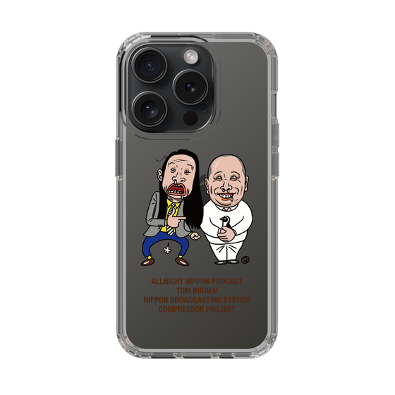 スリムプロテクションケース［ オールナイトニッポンPodcast[トム・ブラウン] クリア ］