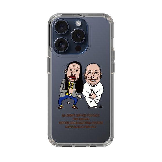 スリムプロテクションケース［ オールナイトニッポンPodcast[トム・ブラウン] クリア ］