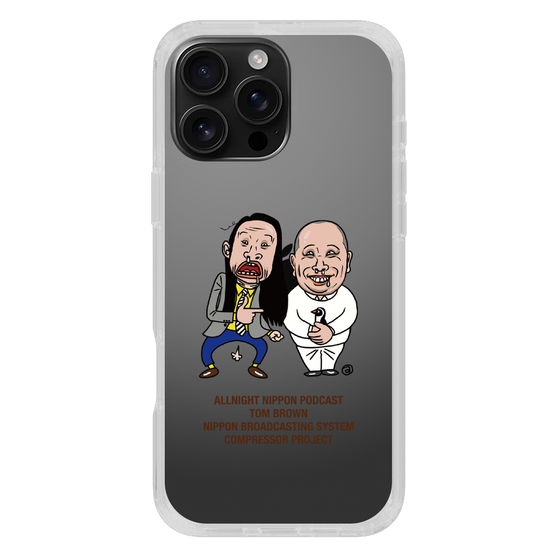 スリムプロテクションケース［ オールナイトニッポンPodcast[トム・ブラウン] クリア ］