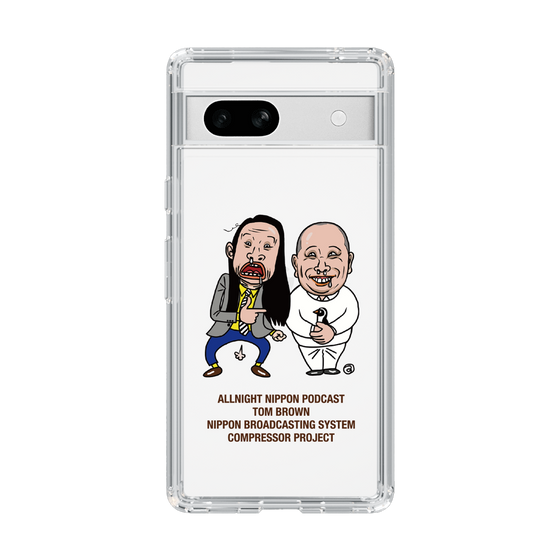 スリムプロテクションケース［ オールナイトニッポンPodcast[トム・ブラウン] クリア ］