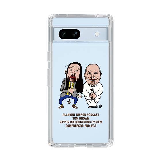 スリムプロテクションケース［ オールナイトニッポンPodcast[トム・ブラウン] クリア ］