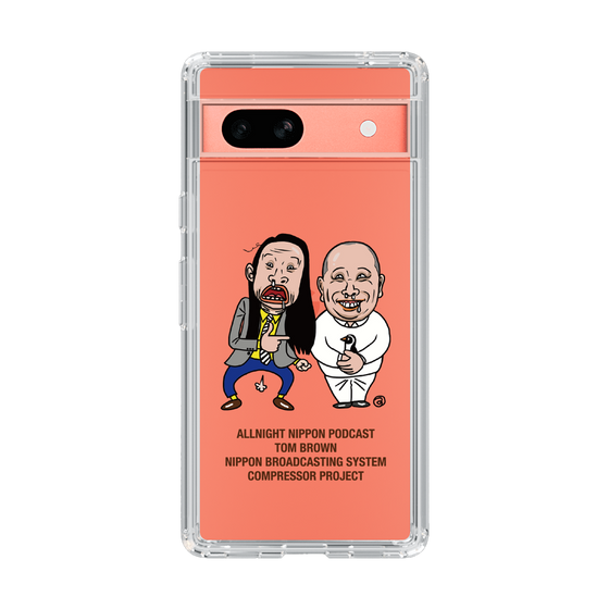スリムプロテクションケース［ オールナイトニッポンPodcast[トム・ブラウン] クリア ］