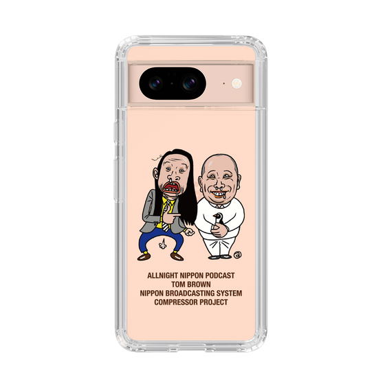 スリムプロテクションケース［ オールナイトニッポンPodcast[トム・ブラウン] クリア ］