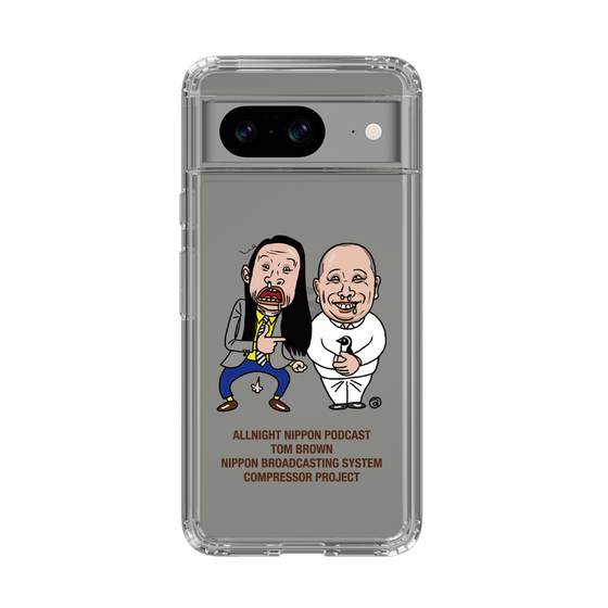 スリムプロテクションケース［ オールナイトニッポンPodcast[トム・ブラウン] クリア ］