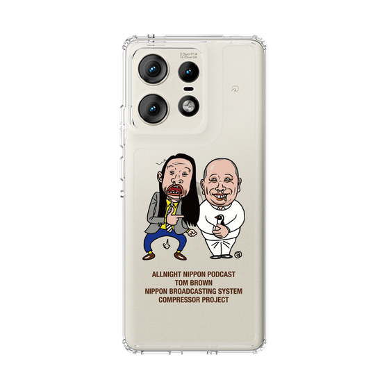 スリムプロテクションケース［ オールナイトニッポンPodcast[トム・ブラウン] クリア ］