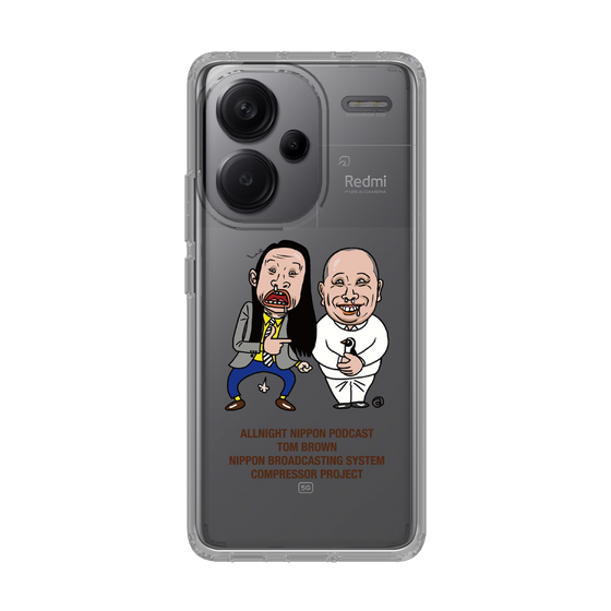 スリムプロテクションケース［ オールナイトニッポンPodcast[トム・ブラウン] クリア ］