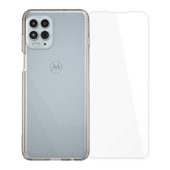 液晶保護ガラス Clear for Motorola Moto G100