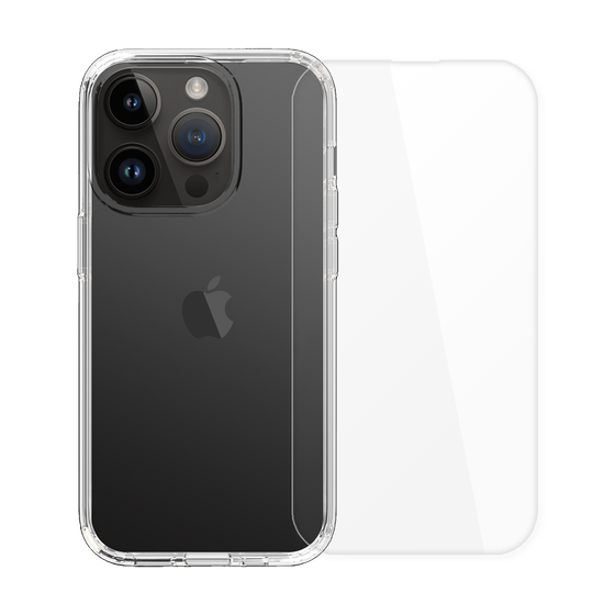 液晶保護ガラス Clear for Apple iPhone 14 Pro