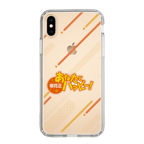 スリムプロテクションケース［ 「垣花正あなたとハッピー！」ロゴ・クリア ］